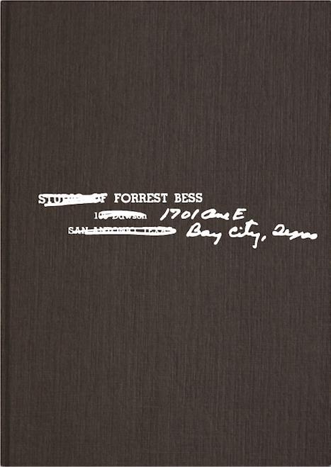 Kniha Forrest Bess Forrest Bess