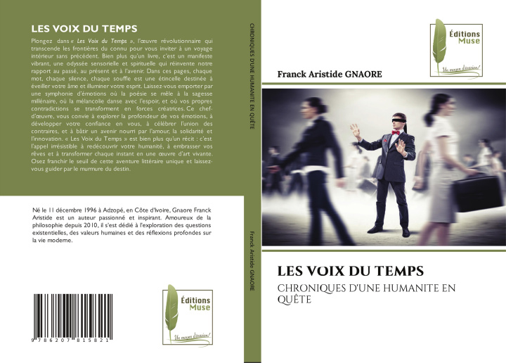 Knjiga LES VOIX DU TEMPS Franck Aristide GNAORE