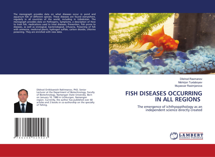 Book FISH DISEASES OCCURRING IN ALL REGIONS Mohirjon Tuxtaboyev