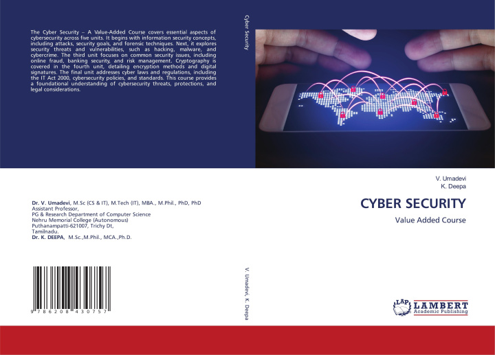 Book CYBER SECURITY K. Deepa