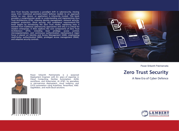Kniha Zero Trust Security Pavan Srikanth Patchamatla