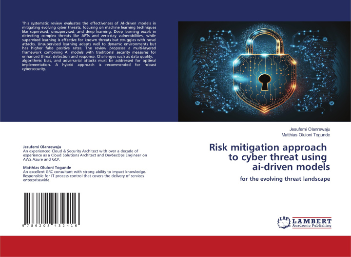 Kniha Risk mitigation approach to cyber threat using ai-driven models Matthias Oluloni Togunde