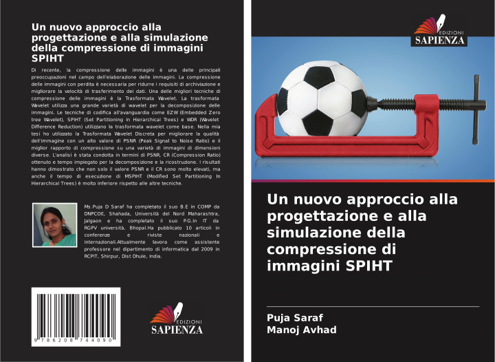 Livro Un nuovo approccio alla progettazione e alla simulazione della compressione di immagini SPIHT Manoj Avhad