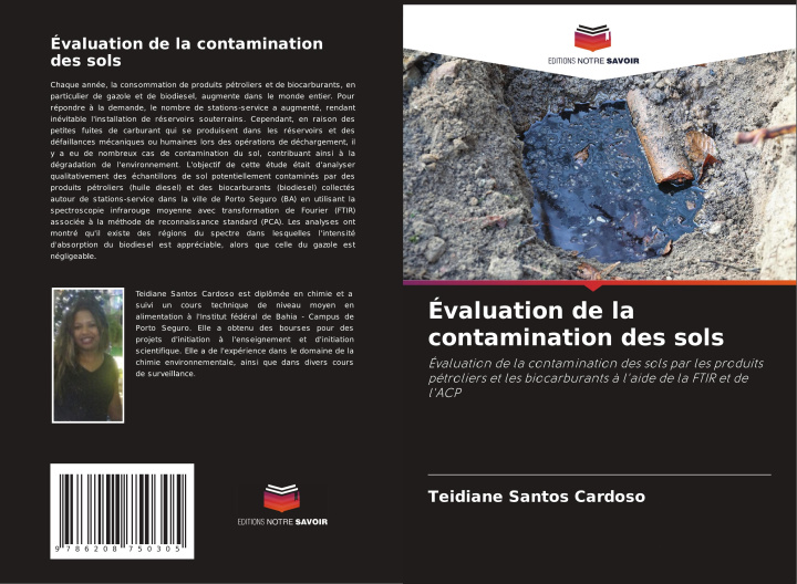 Knjiga Évaluation de la contamination des sols Teidiane Santos Cardoso