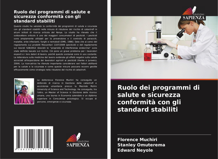 Knjiga Ruolo dei programmi di salute e sicurezza conformit? con gli standard stabiliti Stanley Omuterema