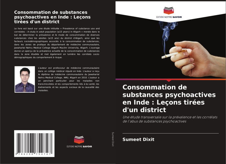 Kniha Consommation de substances psychoactives en Inde : Leçons tirées d'un district Sumeet Dixit