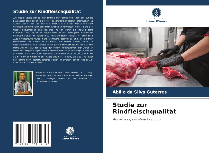 Buch Studie zur Rindfleischqualität Abílio da Silva Guterres
