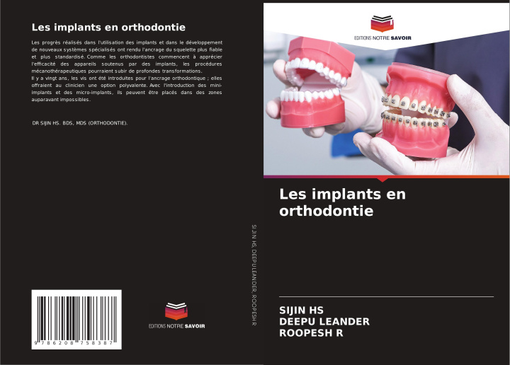 Knjiga Les implants en orthodontie Deepu Leander