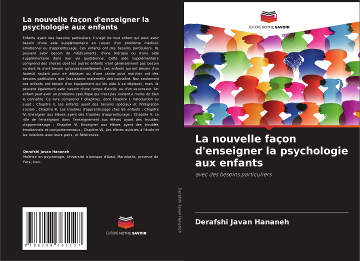 Kniha La nouvelle façon d'enseigner la psychologie aux enfants Derafshi Javan Hananeh
