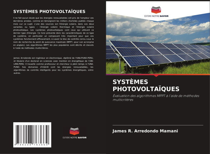 Kniha SYST?MES PHOTOVOLTA?QUES James R. Arredondo Mamani