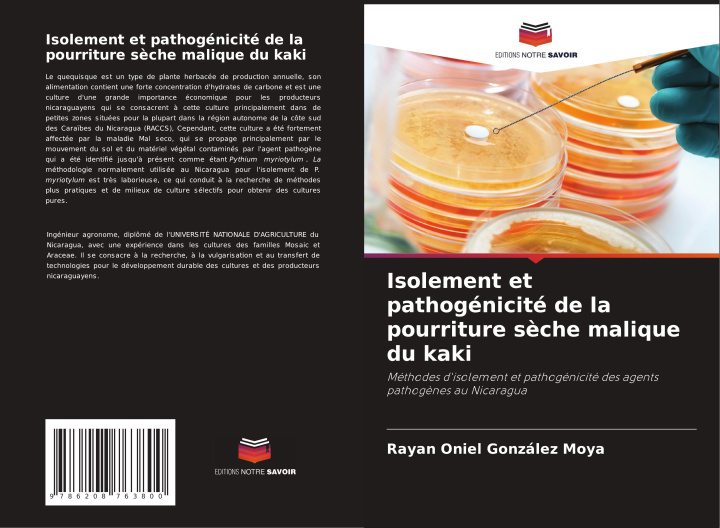 Kniha Isolement et pathogénicité de la pourriture s?che malique du kaki Rayan Oniel González Moya