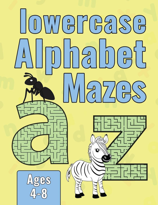 Kniha Lowercase Alphabet Mazes Victoria Wintersberger