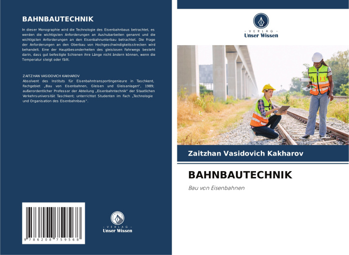 Kniha BAHNBAUTECHNIK Zaitzhan Vasidovich Kakharov