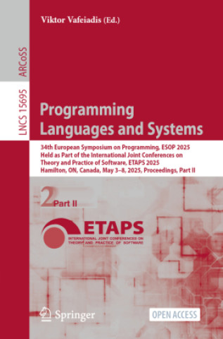 Knjiga Programming Languages and Systems Viktor Vafeiadis