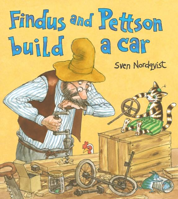 Kniha Findus and Pettson Build a Car Sven Nordqvist
