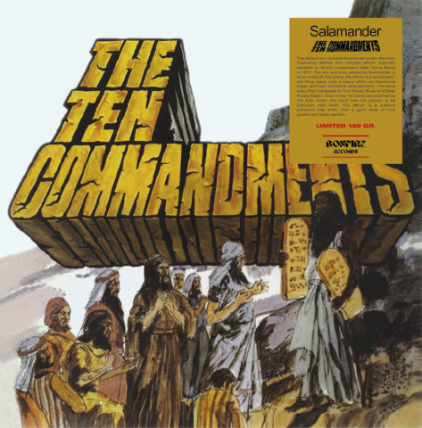 Audio Salamander:  Ten Commandments Salamander
