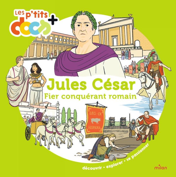 Livro Jules César Stéphanie Ledu