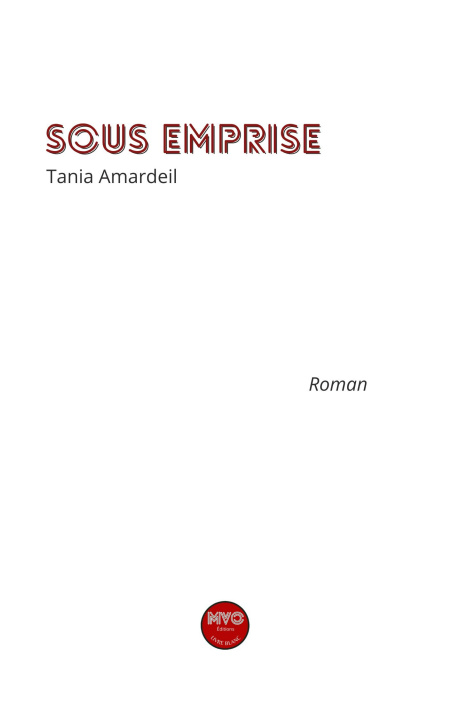 Kniha Sous emprise Amardeil