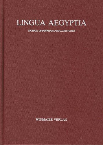 Knjiga Lingua Aegyptia 32 (2024) Widmaier Verlag