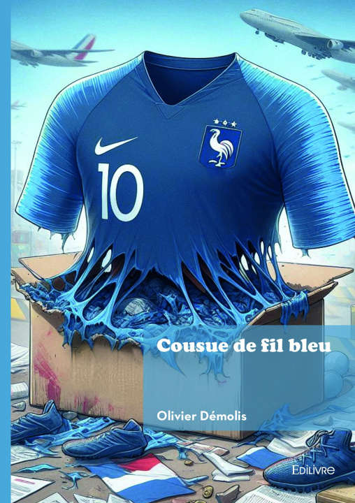 Book Cousue de fil bleu Olivier Démolis