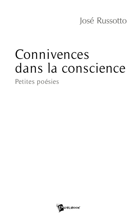 Knjiga Connivences de la conscience José Russotto