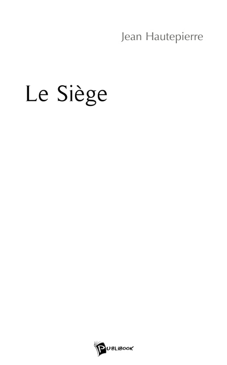 Knjiga Le Siège Edgar Allan Poe