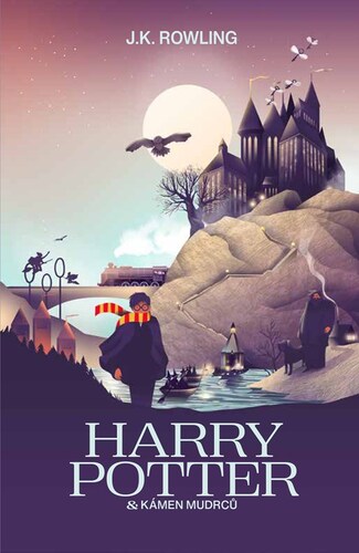 Книга Harry Potter a Kámen mudrců J. K. Rowlingová