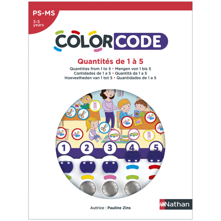 Kniha COLORCODE - QUANTITÉS DE 1 À 5 Christine et Jacques Duhautois