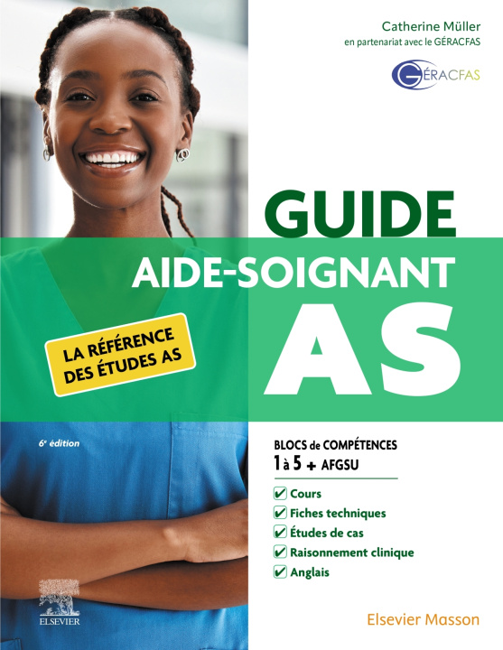 Boek Guide AS - Aide-soignant Catherine Müller