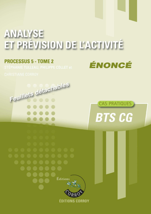 Kniha Analyse et prévision de l'activité T2 - Enoncé Tulleau