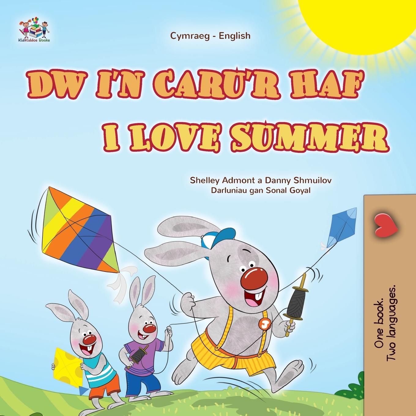 Libro I Love Summer (Welsh English Bilingual Children's Book) Danny Shmuilov