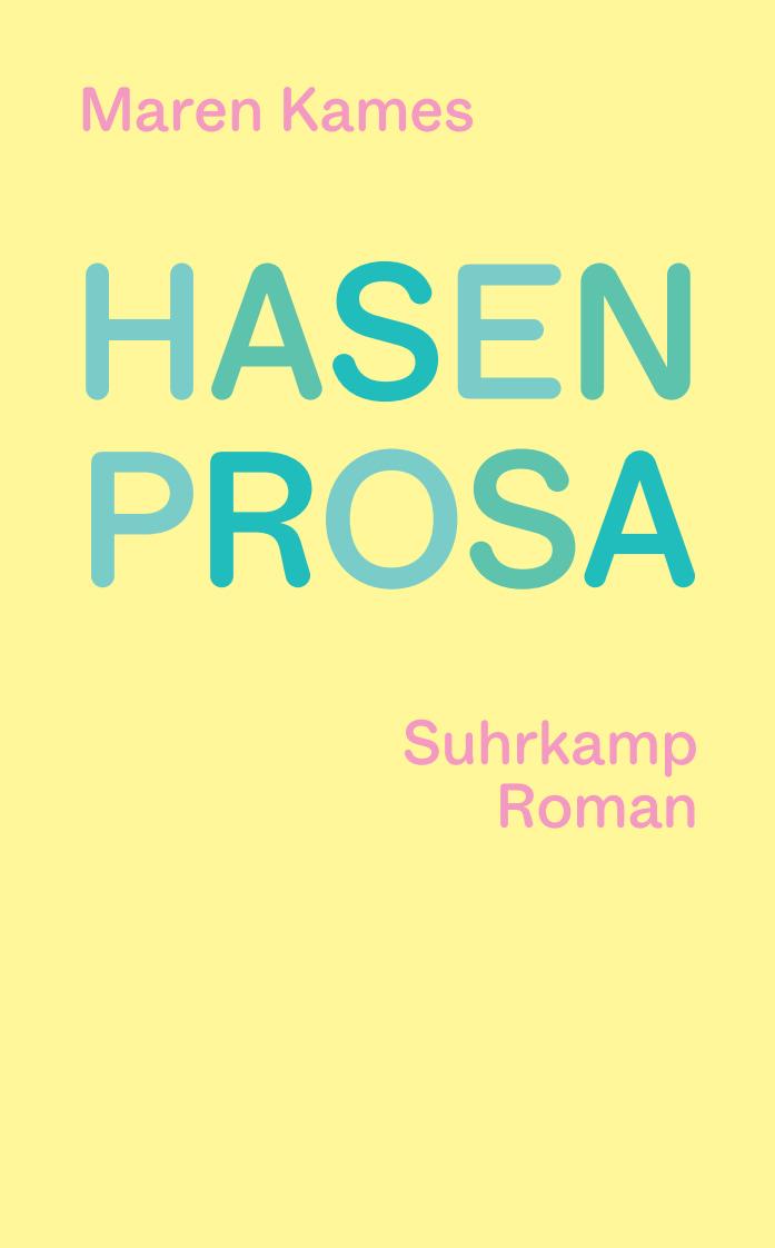 Book Hasenprosa Maren Kames