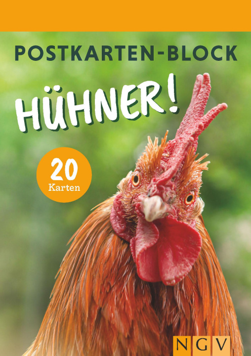 Buch Postkartenblock Hühner 