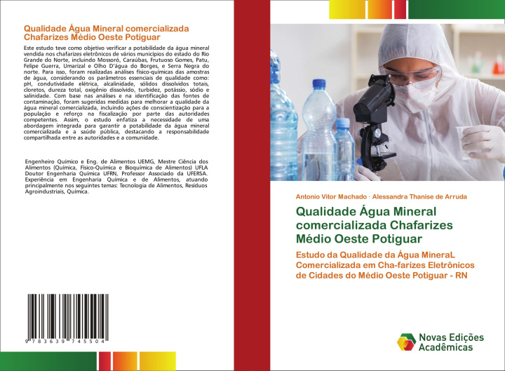 Libro Qualidade Água Mineral comercializada Chafarizes Médio Oeste Potiguar Alessandra Thanise de Arruda