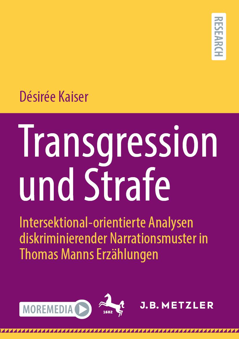 Kniha Transgression und Strafe Kaiser