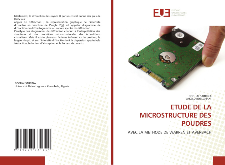 Kniha ETUDE DE LA MICROSTRUCTURE DES POUDRES Lakel Abdelghani