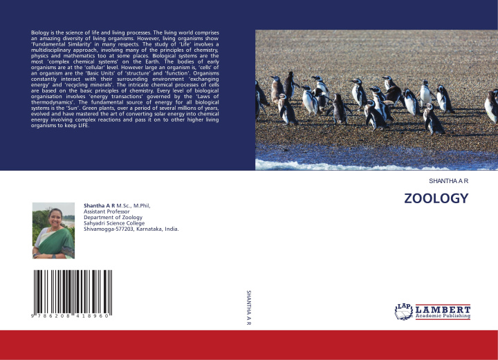 Boek ZOOLOGY SHANTHA A R