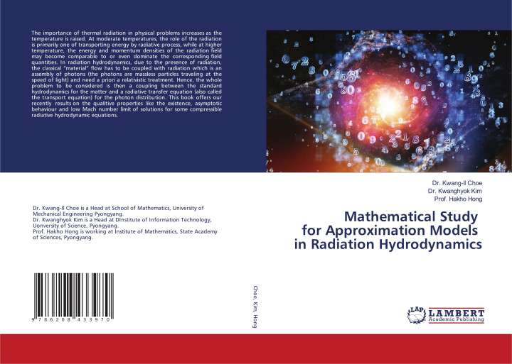 Kniha Mathematical Study for Approximation Models in Radiation Hydrodynamics Kwanghyok Kim