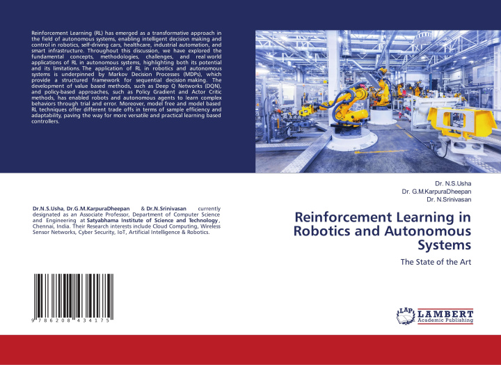 Knjiga Reinforcement Learning in Robotics and Autonomous Systems G. M. KarpuraDheepan