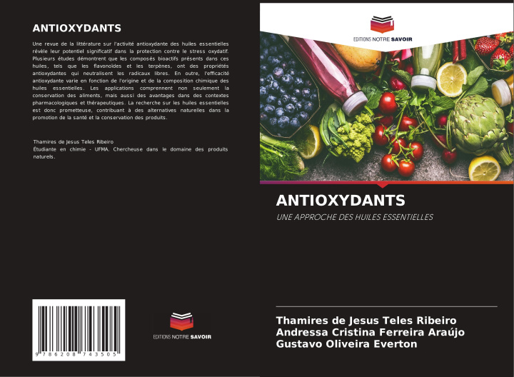 Kniha ANTIOXYDANTS Andressa Cristina Ferreira Araújo