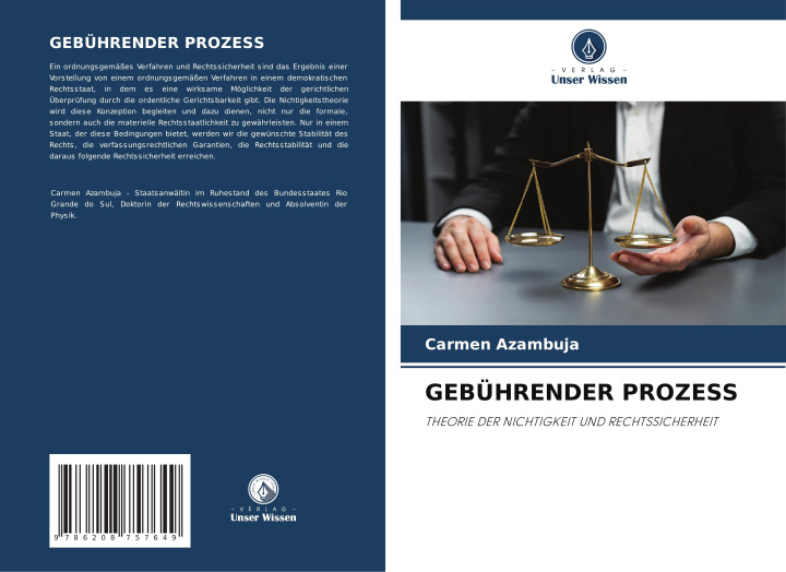 Kniha GEBÜHRENDER PROZESS Carmen Azambuja