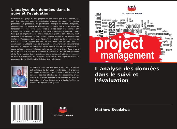 Libro L'analyse des données dans le suivi et l'évaluation Mathew Svodziwa