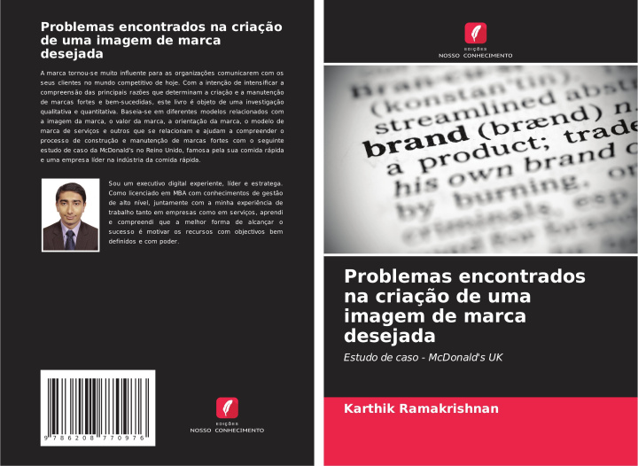 Libro Problemas encontrados na criaç?o de uma imagem de marca desejada Karthik Ramakrishnan