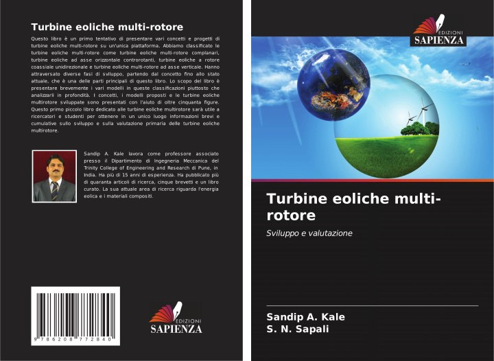 Kniha Turbine eoliche multi-rotore S. N. Sapali
