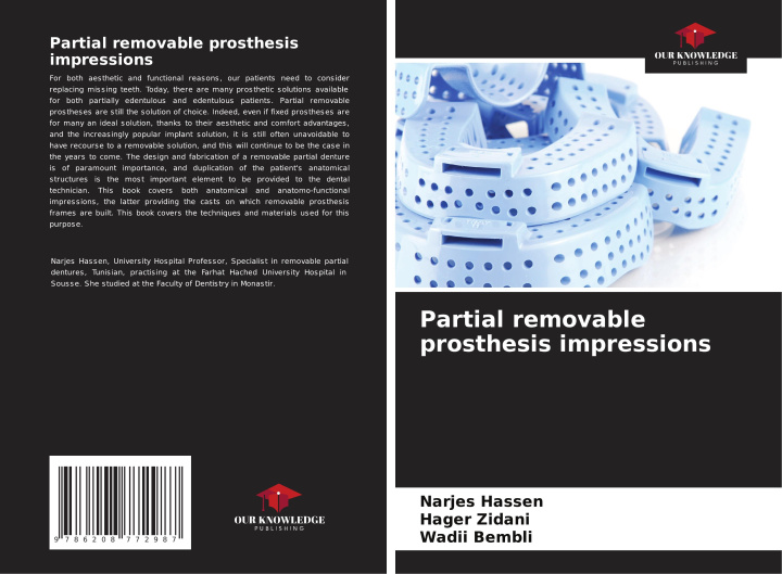 Kniha Partial removable prosthesis impressions Hager Zidani