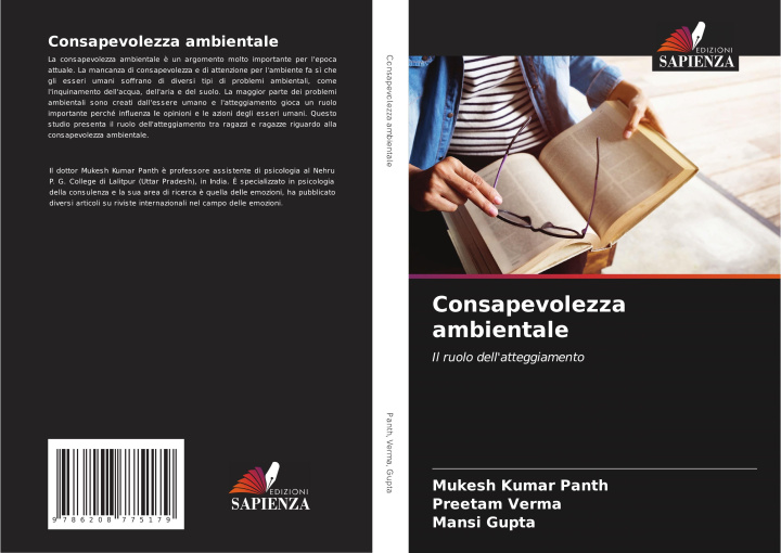 Kniha Consapevolezza ambientale Preetam Verma