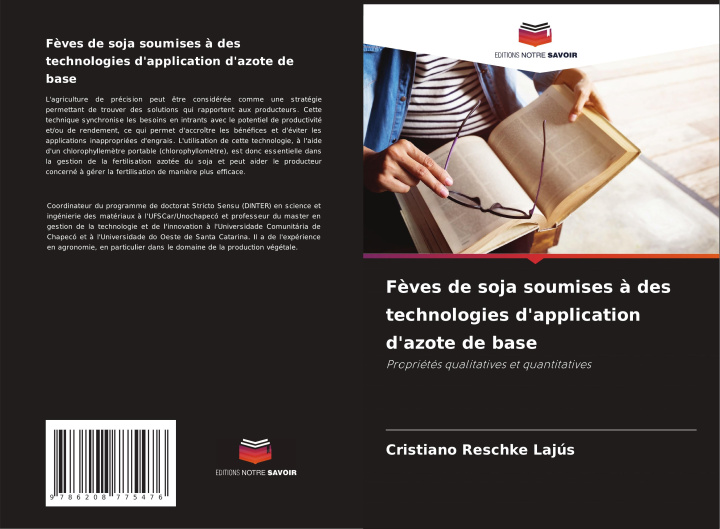 Knjiga F?ves de soja soumises ? des technologies d'application d'azote de base Cristiano Reschke Lajús