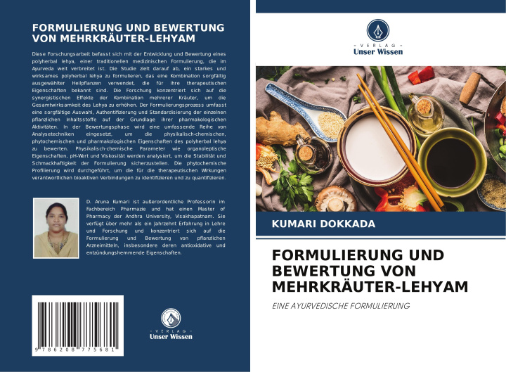 Libro FORMULIERUNG UND BEWERTUNG VON MEHRKRÄUTER-LEHYAM KUMARI DOKKADA