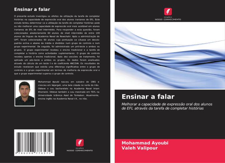 Knjiga Ensinar a falar Valeh Valipour