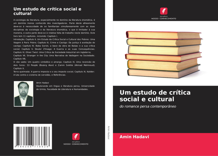 Knjiga Um estudo de crítica social e cultural Amin Hadavi